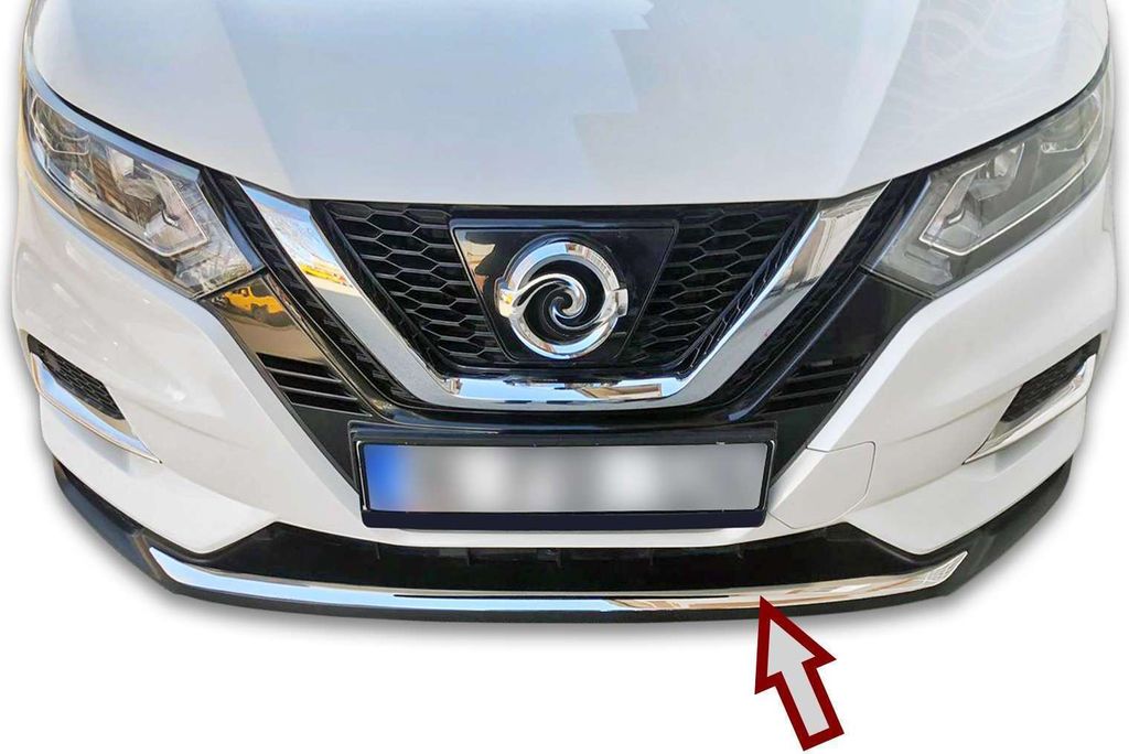 Barre de pare-chocs en acier inoxydable chromé pour NISSAN Image du produit 