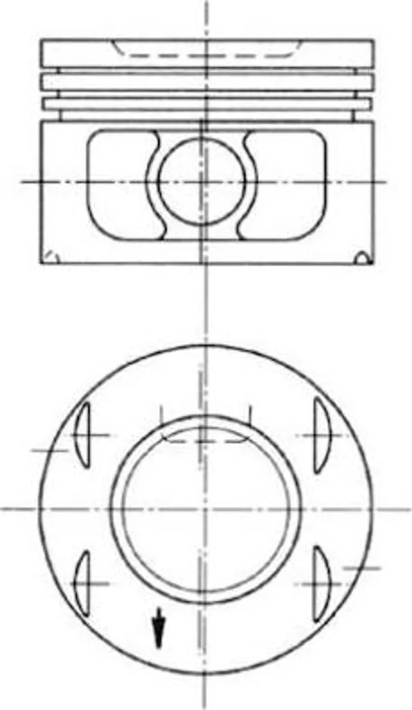 Solution Perte de Puissance : Piston KOLBENSCHMIDT 94673700 pour 1.9 TD