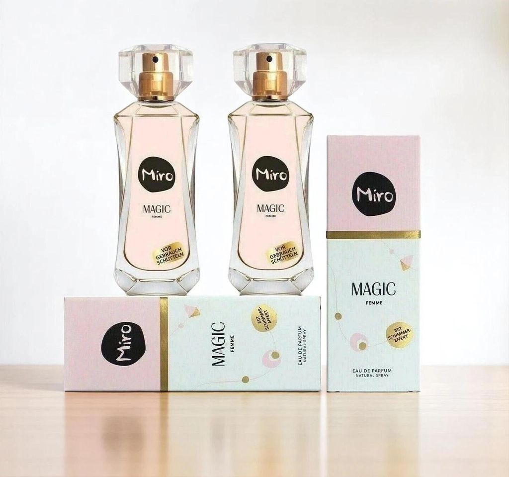 Miro MAGIC Eau de Parfum Spray 2 x 50 ml = (100 ml)