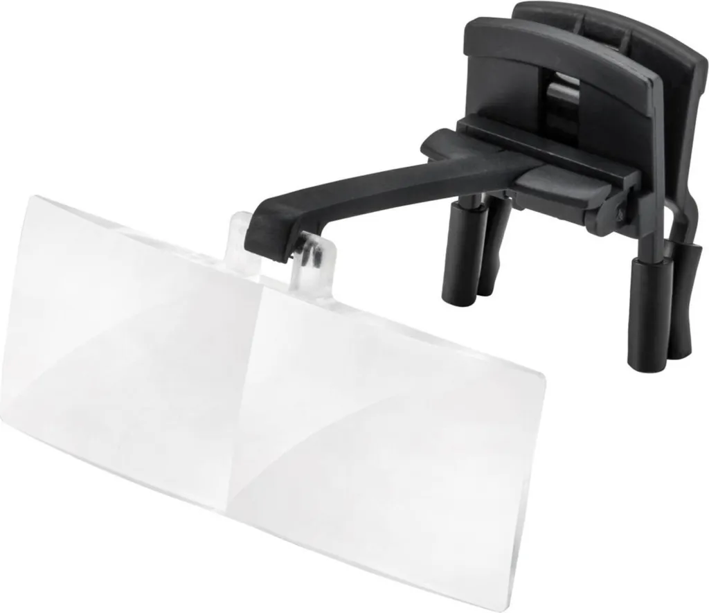 Loupe à clipser sur lunettes Eschenbach laboCLIP 2,5x pour travaux fins