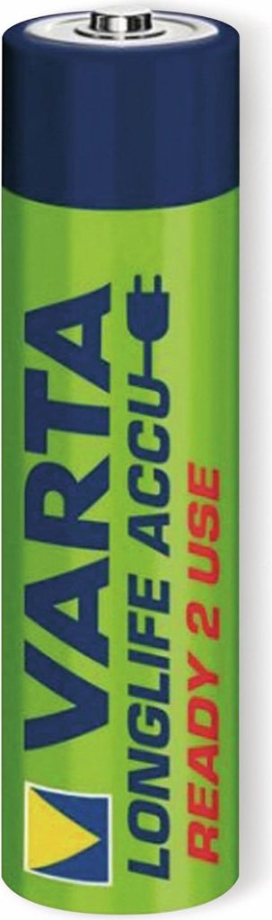 Varta AAA, 800mAh, NiMH, Wiederaufladbarer Akku, AAA, Nickel-Metallhydrid (NiMH), 1,2 V, 800 mAh