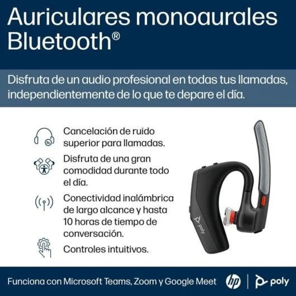 HP Poly Headset Poly Voyager Legend 30 Auricolare Nero - 9