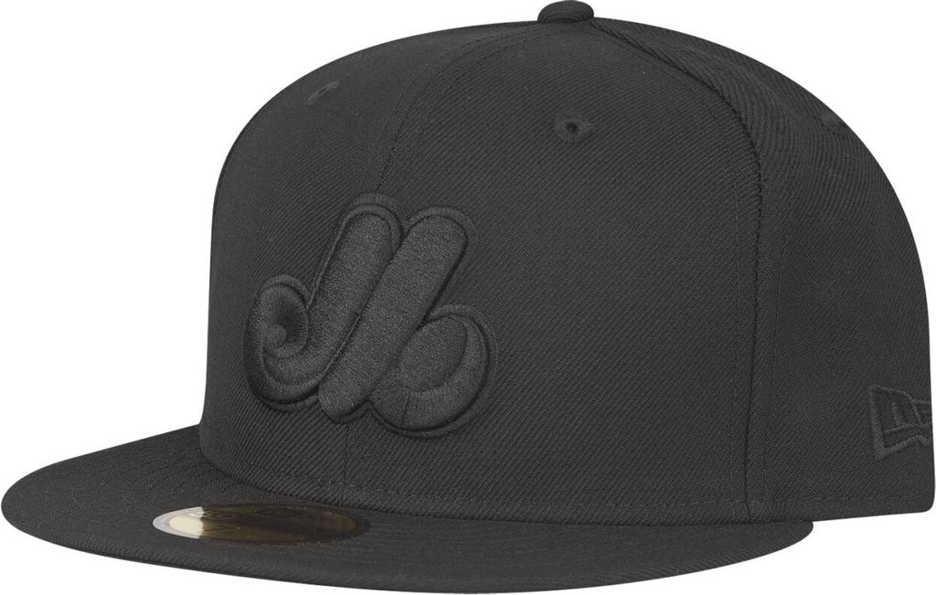 New Era 59Fifty Cap - MLB BLACK Montreal Expos Cooperstown