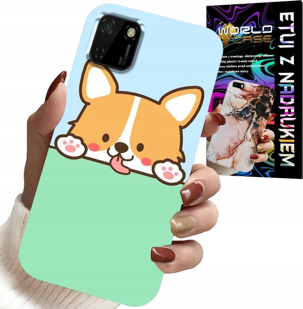 Fall Für Huawei Y5P - Niedlichen Hund Märchen Designs Abdeckung