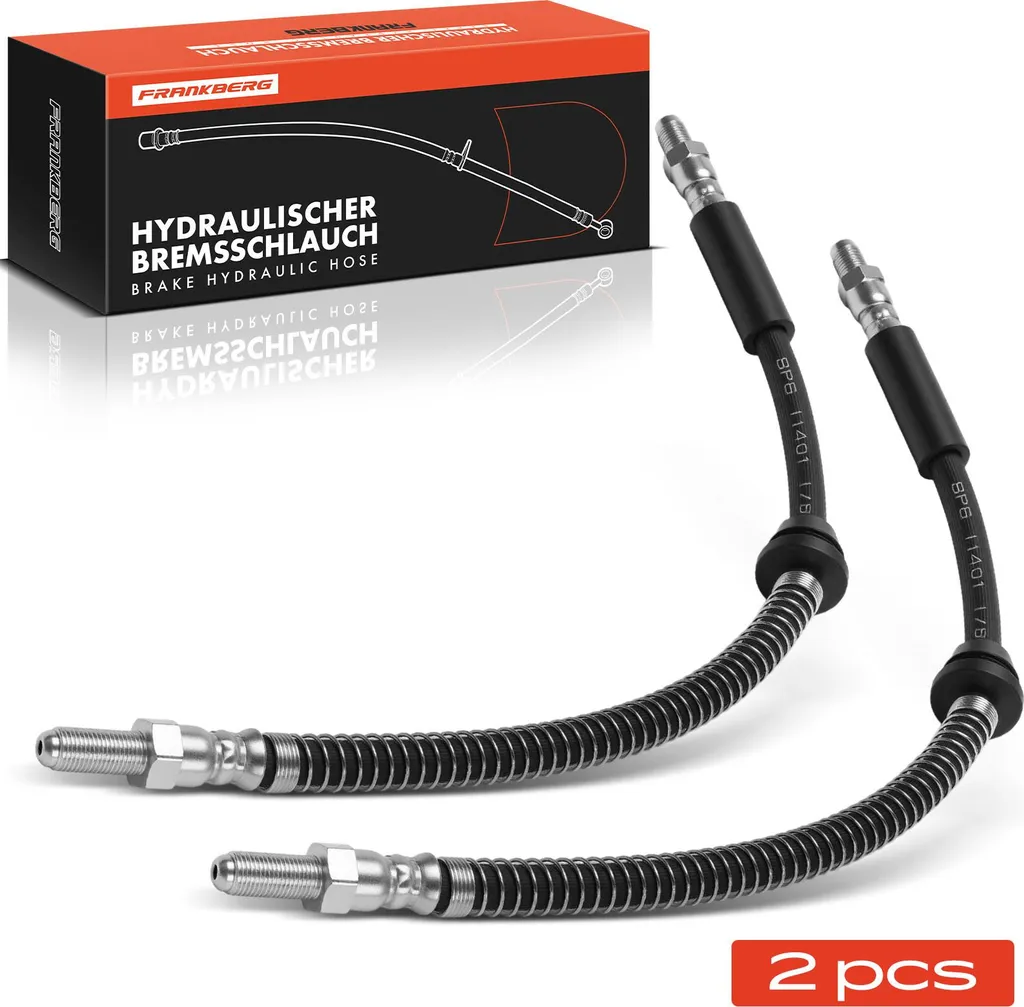 Paire de Flexibles Frein Avant Ford Fiesta III GFJ F3L FVD 1989-1997
