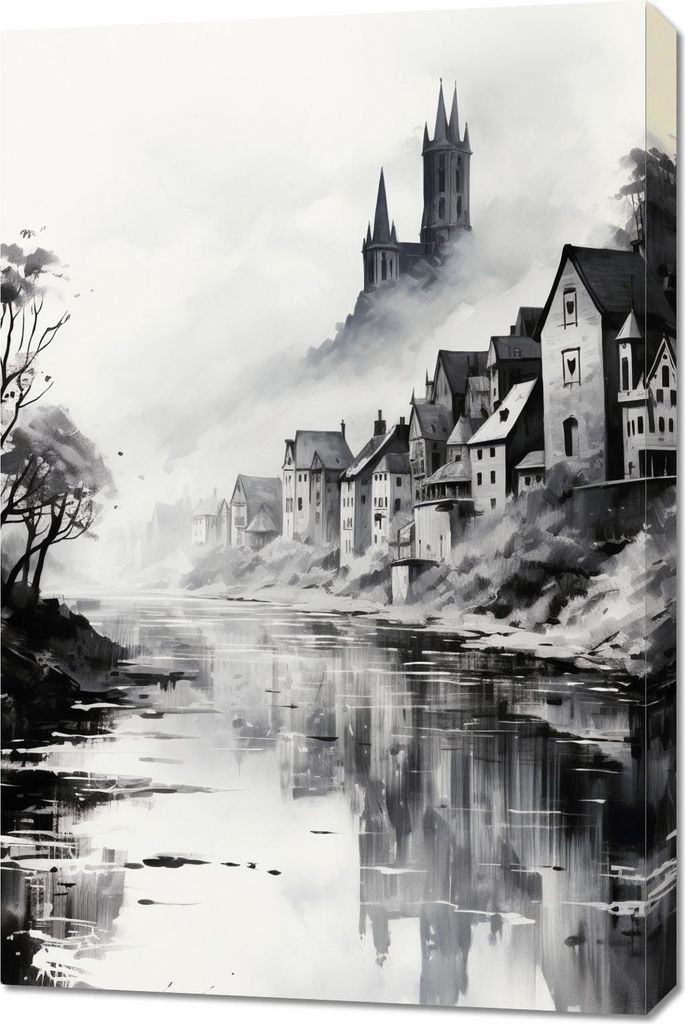 Bild 60x90cm Nebelreflex