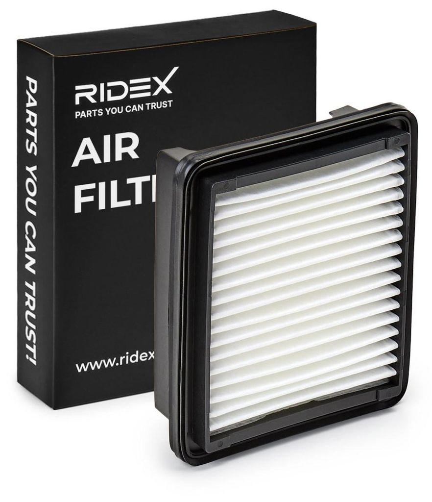 Luftfilter RIDEX 8A0317 für OPEL AGILA (A) (H00) Filtereinsatz