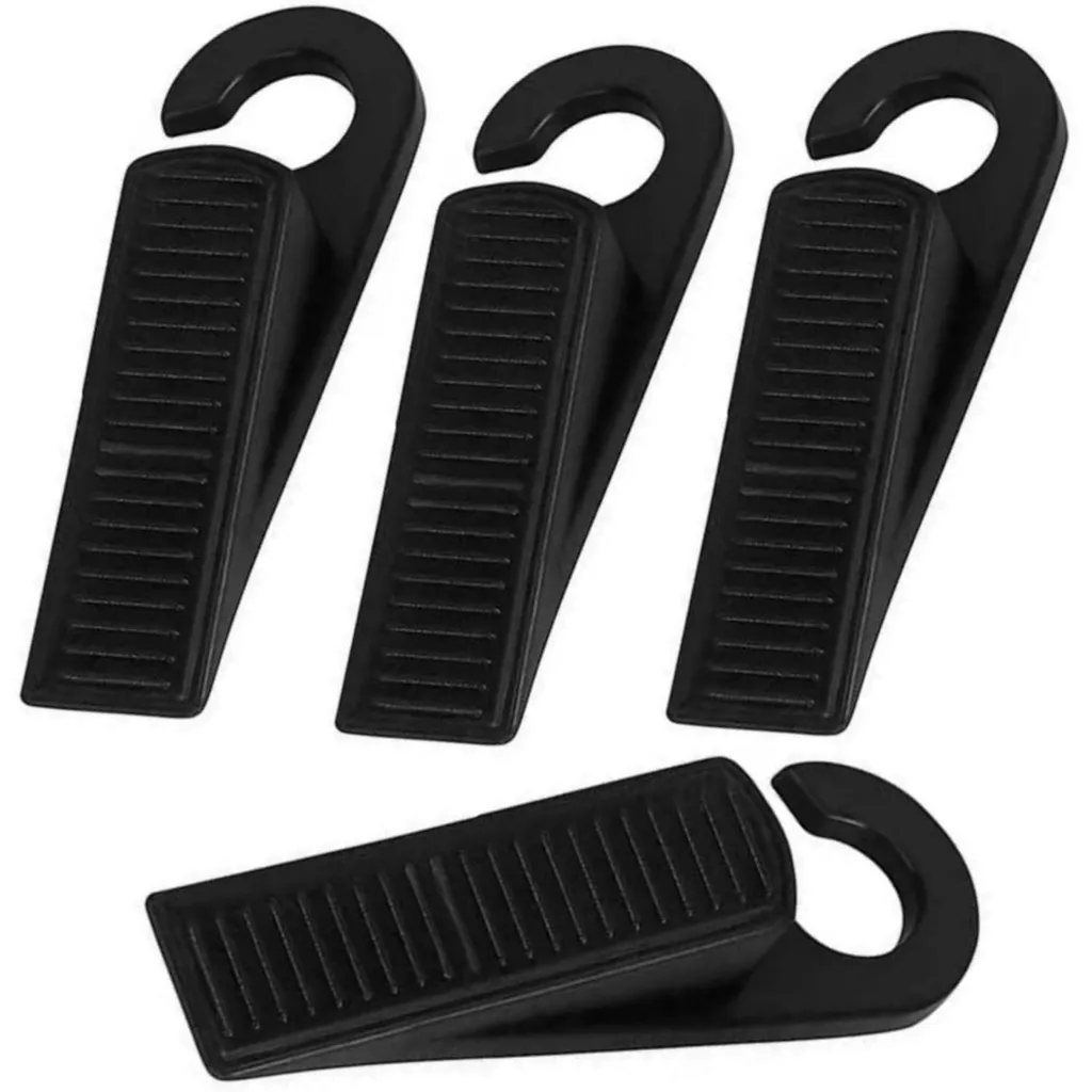 Butées de porte lot de 4 cales antidérapantes en caoutchouc durable