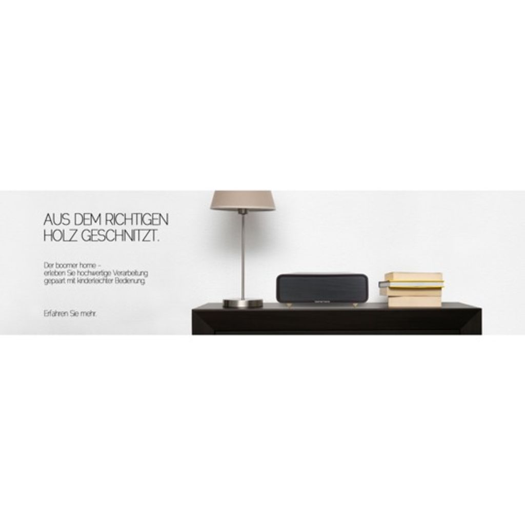 Ultron Boomer Home Bluetooth Lautsprecher braun Aktivbox