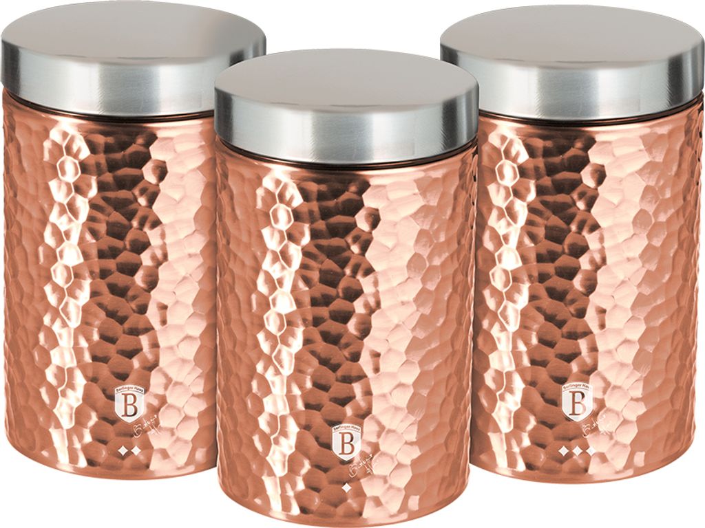 Set di 3 contenitori per alimenti BERLINGERHAUS Linea Immagine del prodotto 