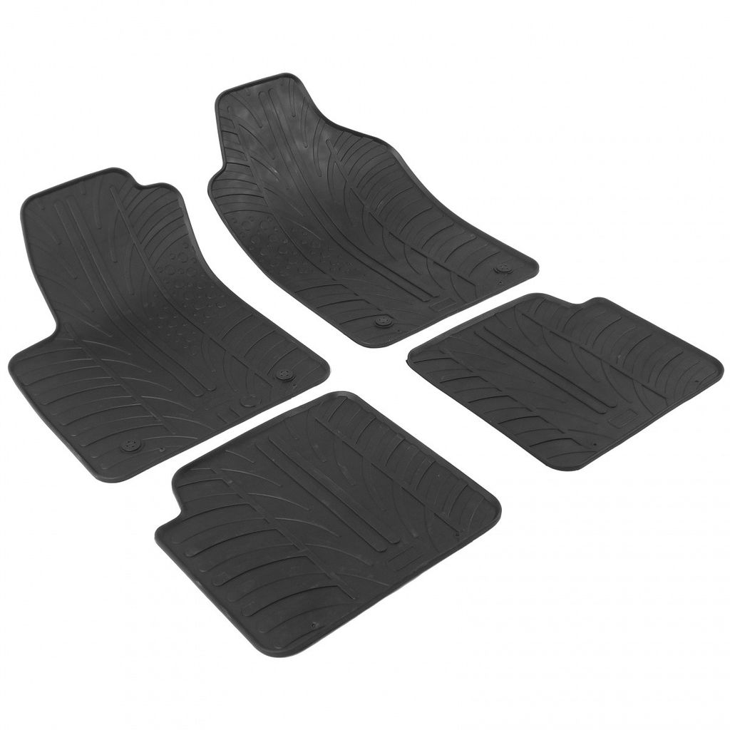 Tappetini in gomma per auto Fiat 500 2007- Immagine del prodotto 