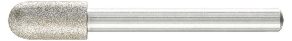 PFERD TOOLS Diamant-Schleifstift Walzenrund Ø10,0mm Schaft-Ø6 mm D126 (mit.) ideal für den Handeinsatz