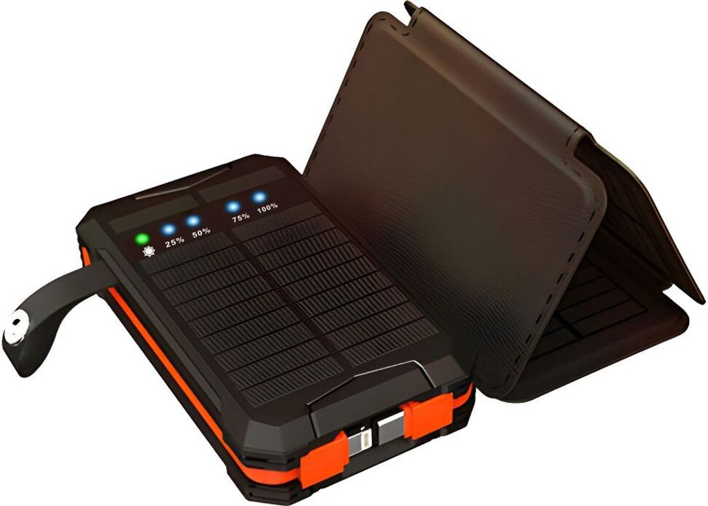 Linomag® Solar Power Bank, 8000 mAh, 4 panely, 1x Lightning Obrázek produktu 