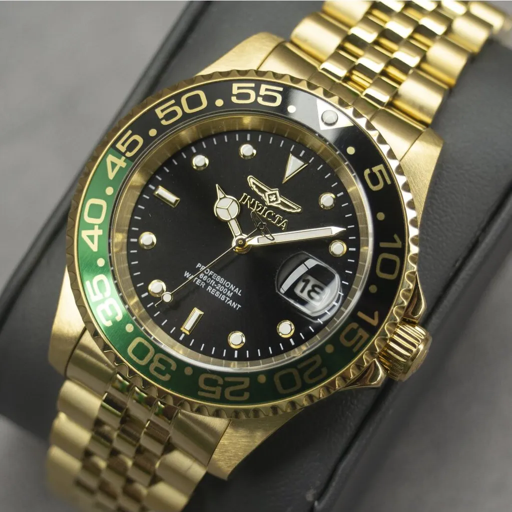 Invicta 44526 Pro Diver Orologio Quarzo 40mm Quadrante Nero - 4