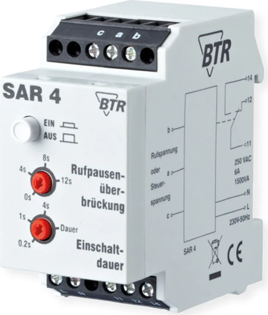 Relais de tension d'appel Orcatel SAR4 : module de signalisation sonore