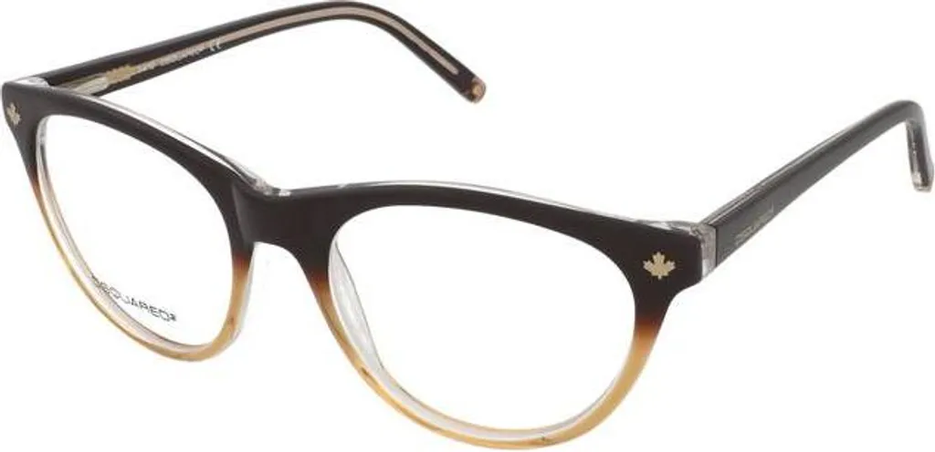 Lunettes de Vue Dsquared2 Marron pour Femme Monture Optique DQ5107