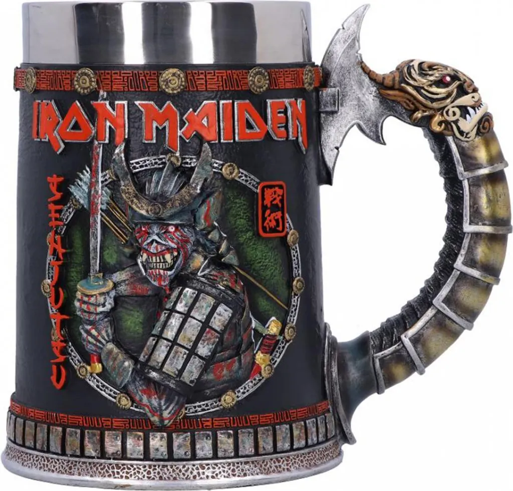 Pichet Metallica Senjutsu en Résine et Inox - Design Détaillé 15 cm