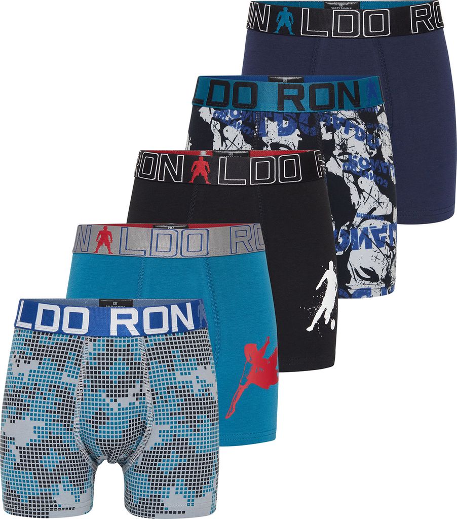 CR7 Heren boxershorts, 5-pack Productafbeelding 