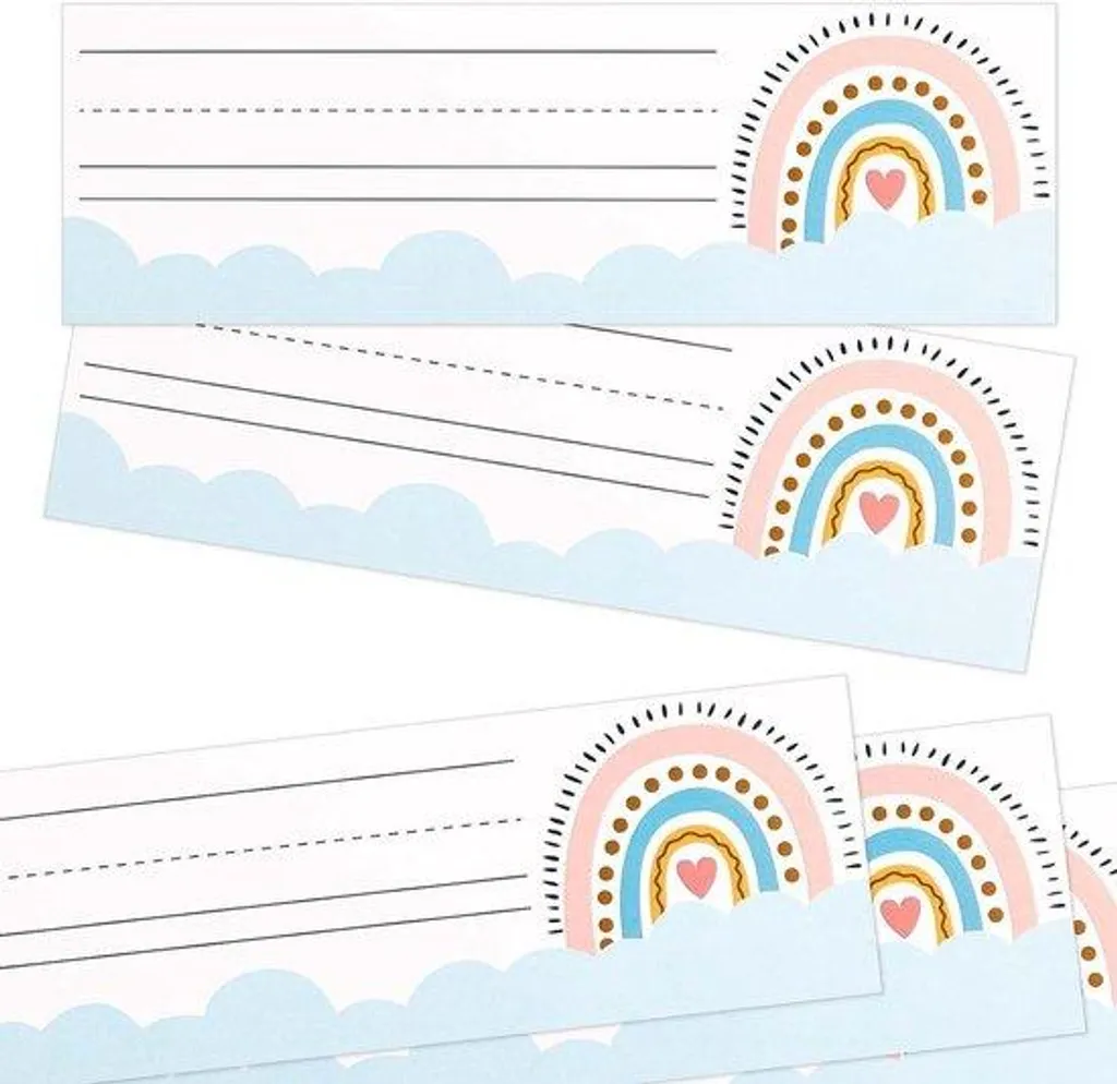 Lot d'épinglettes arc-en-ciel colorées pour enfants et écoles - 45mm