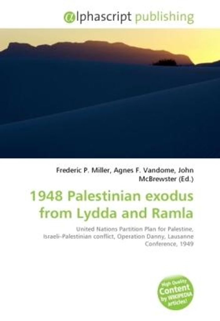 1948 Palestinian exodus from Lydda and Ramla