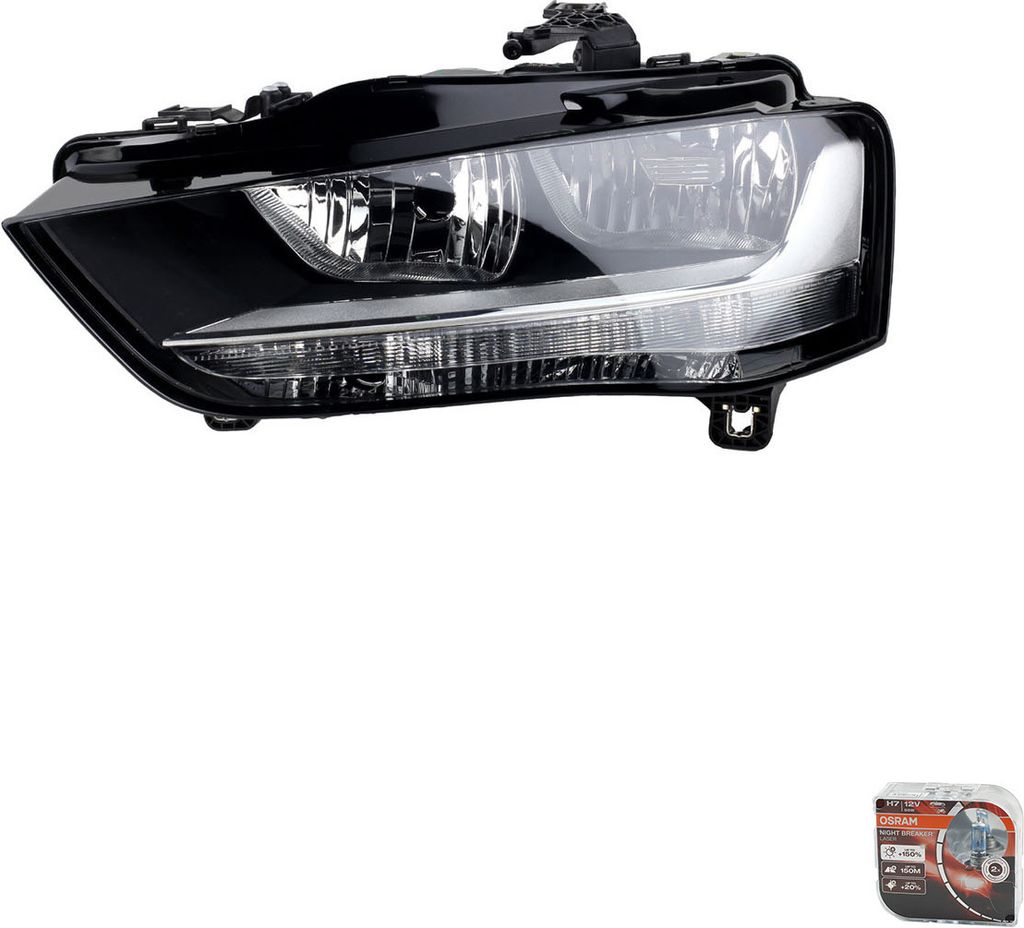 Johns, Scheinwerfer + Osram Night Breaker Laser passend für Audi A4 8K 02/2012 - Links 8K0941003AB 8K0941003L