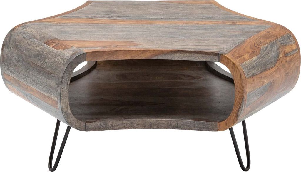 Couchtisch 80cm Holz Design Tisch Modern Wohnzimmer JETZT Produktbild 