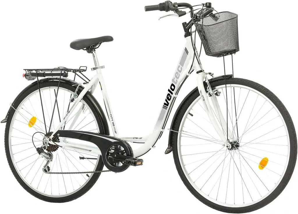 Vélo de Route et Chemin Velotec City 28 Pouces pour Trajets Quotidiens