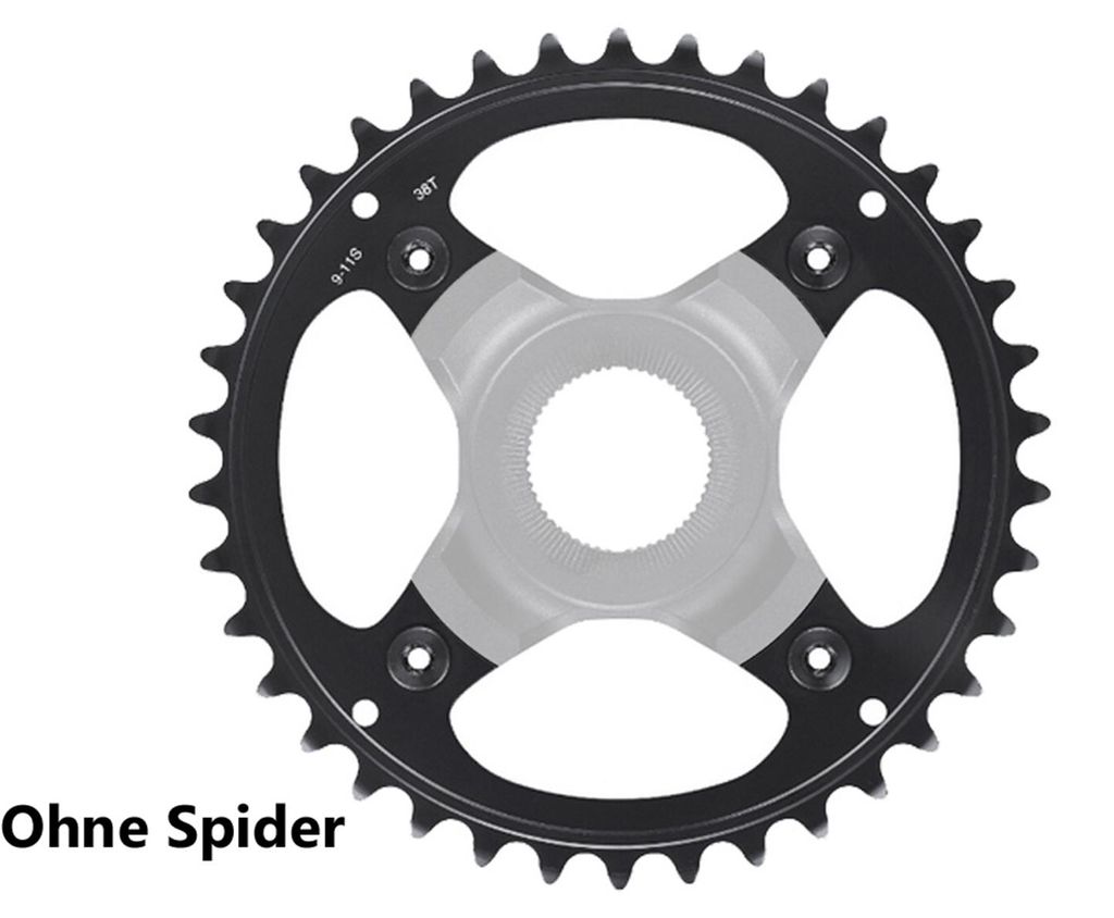 38T Shimano Steps SM-CRE70B - 11 velocità Immagine del prodotto 