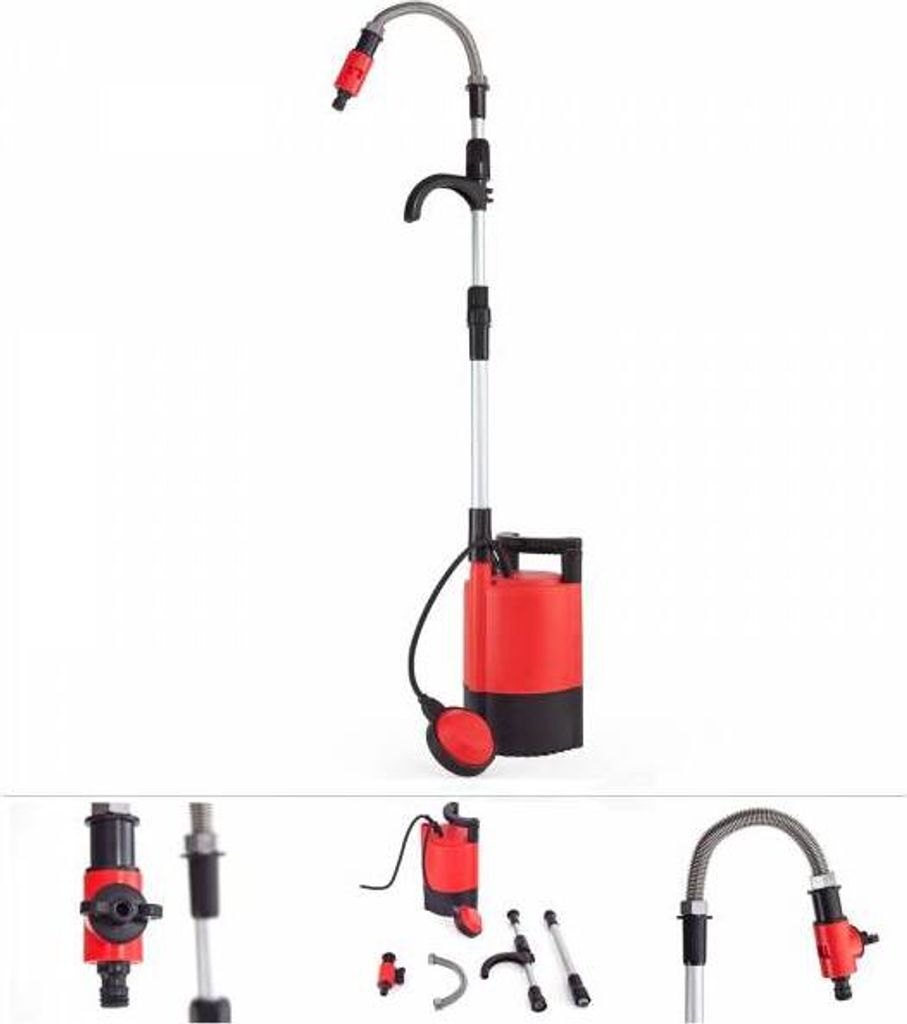 Grafner® Regenfasspumpe Schmutzwasserpumpe Gartenpumpe Produktbild 4