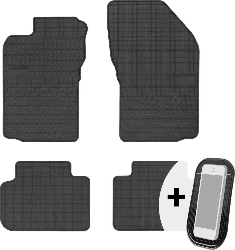 Tappeti in Gomma Alfa 147 2000-2010 - Kit 4 Pezzi Qualità Italiana