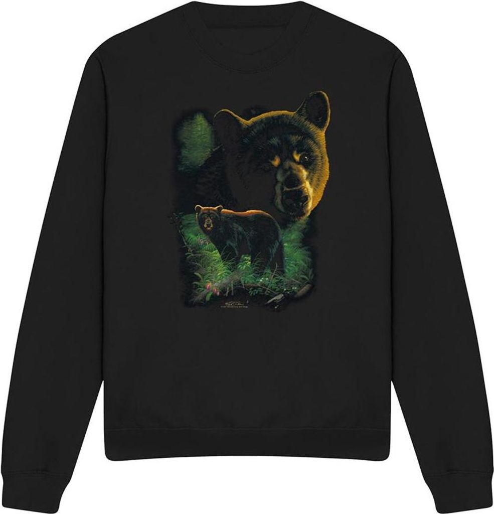 Wildlife - Sweatshirt für Herren/Damen Uni TV20092 (M) (Schwarz)
