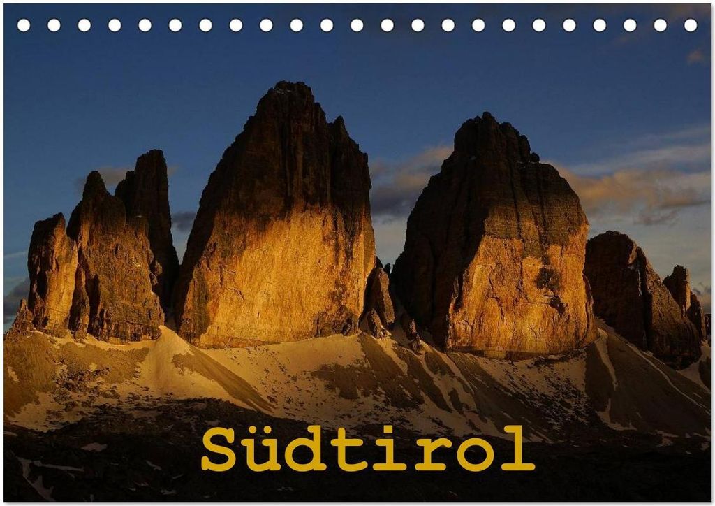 Südtirol im Jahreslauf (Tischkalender 2026 DIN A5 quer), CALVENDO Monatskalender