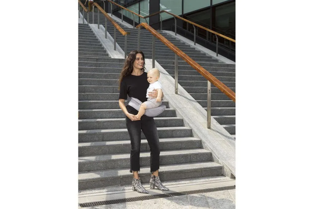 Porte-bébé Chicco Multifonctionnel Ergonomique avec Siège de Hanche Noir - 8