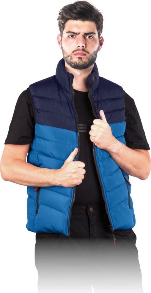 Arbeitsweste, Steppweste blau XXXL