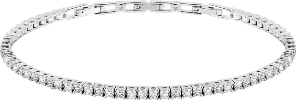 Bracelet argent anti-ternissement avec cristaux - Confort Peau Sensible
