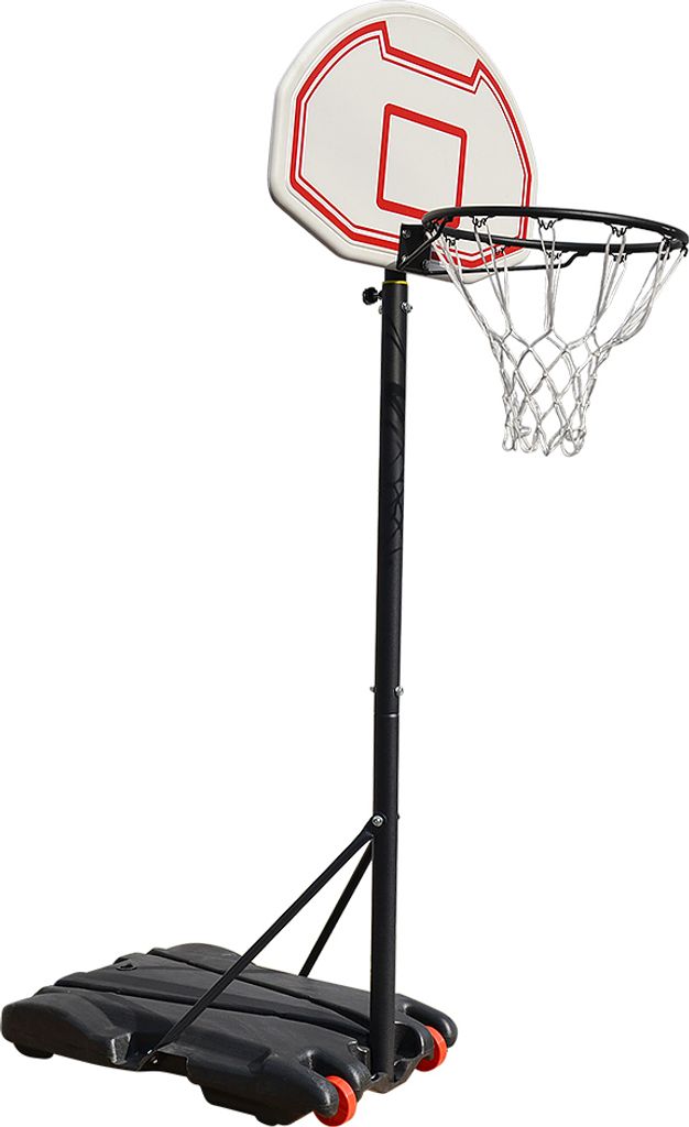 Supfine Basketballständer Basketballkorb Höhenverstellbar 146-200cm mit Rollen Indoors Indoors Outdoor