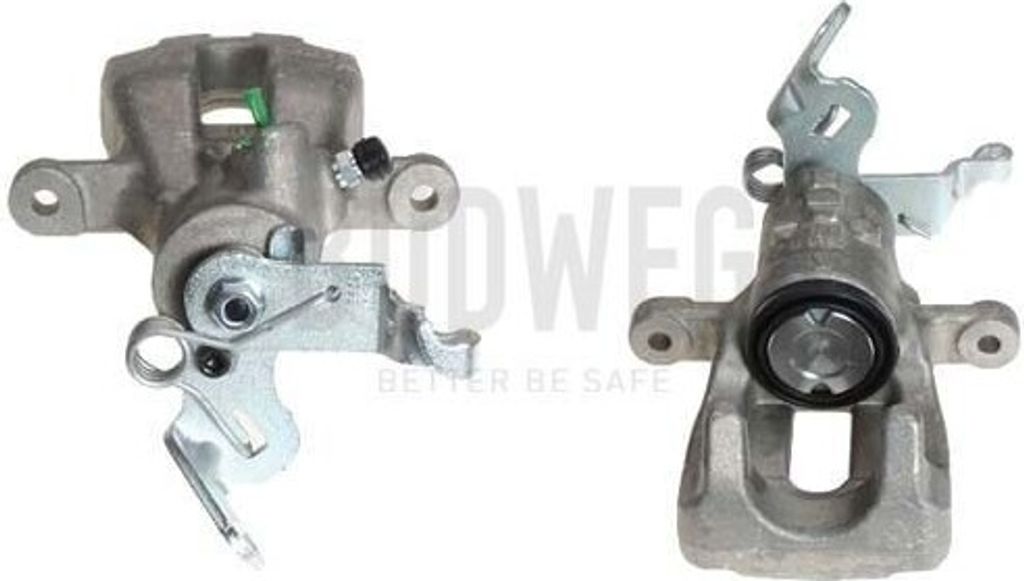 BUDWEG CALIPER Bremssattel Hinten Rechts für SKODA Octavia III Combi (5E5) 344809
