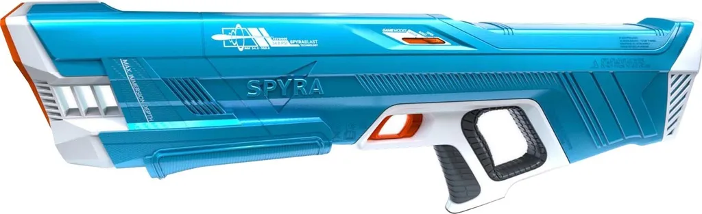 SpyraThree Bleu : Gagnez enfin vos duels d'eau grâce au tir automatique