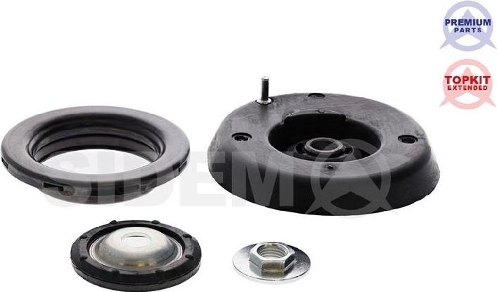 SIDEM 853418 KIT Reparatursatz, Federbein-Domlager OE 503196 kompatibel mit 1007, C3, C2