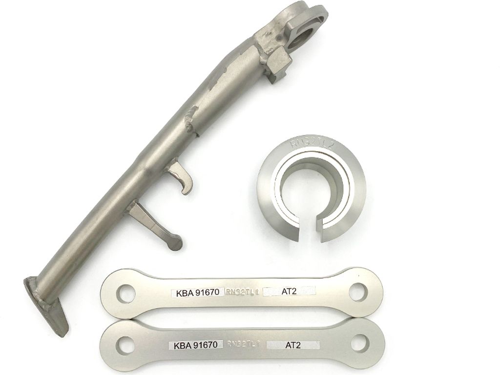 alpha Technik Tieferlegungssatz 30mm für Yamaha YZF-R1 Typ RN32 Modelljahr 2015-2016