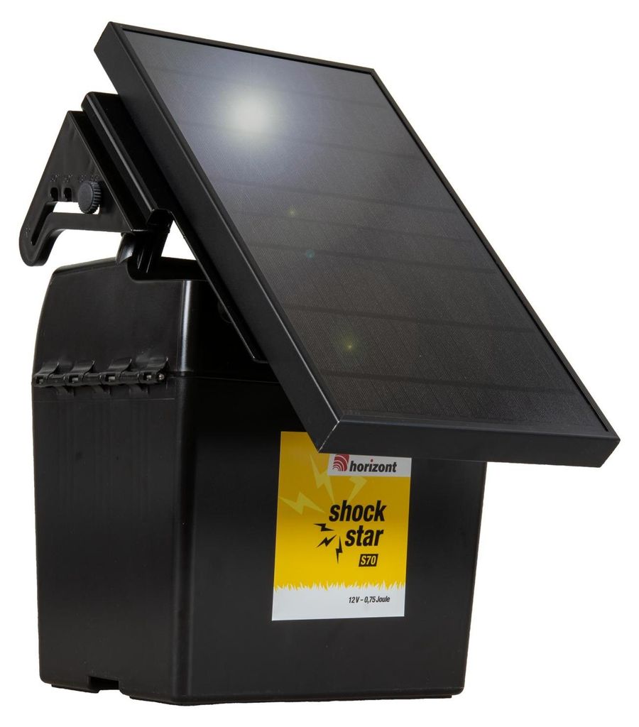 horizont 9 V / 12 V Solar-Weidezaungerät -shockstar S70 | Produktbild 