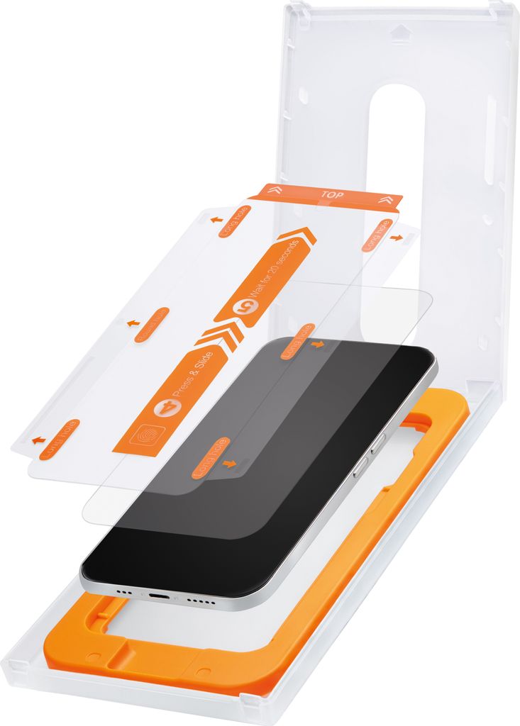 Mobilize iPhone 11 Panzerglas Gehärtetes Glas Displayschutz - Hüllenfreundlich + Applikator