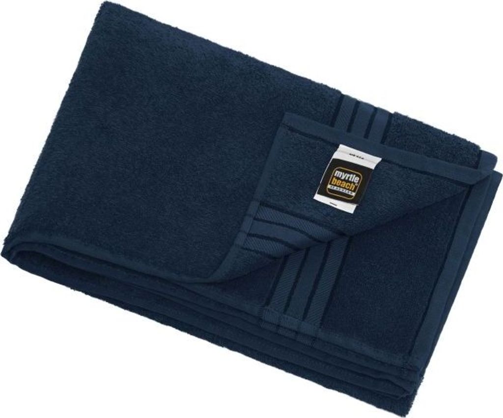Bath Sheet navy, Gr. one size