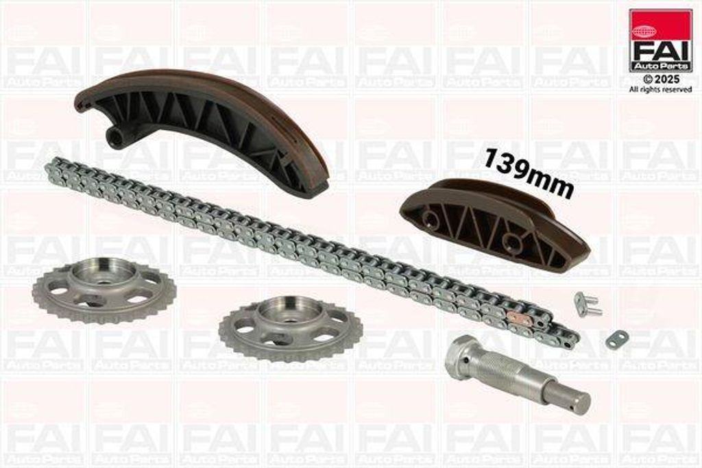 FAI AutoParts TCK227NG Steuerkettensatz Steuerkette passend für MERCEDES-BENZ C-Klasse Limousine (W204) C-Klasse T-modell (S204) C-Klasse T-modell