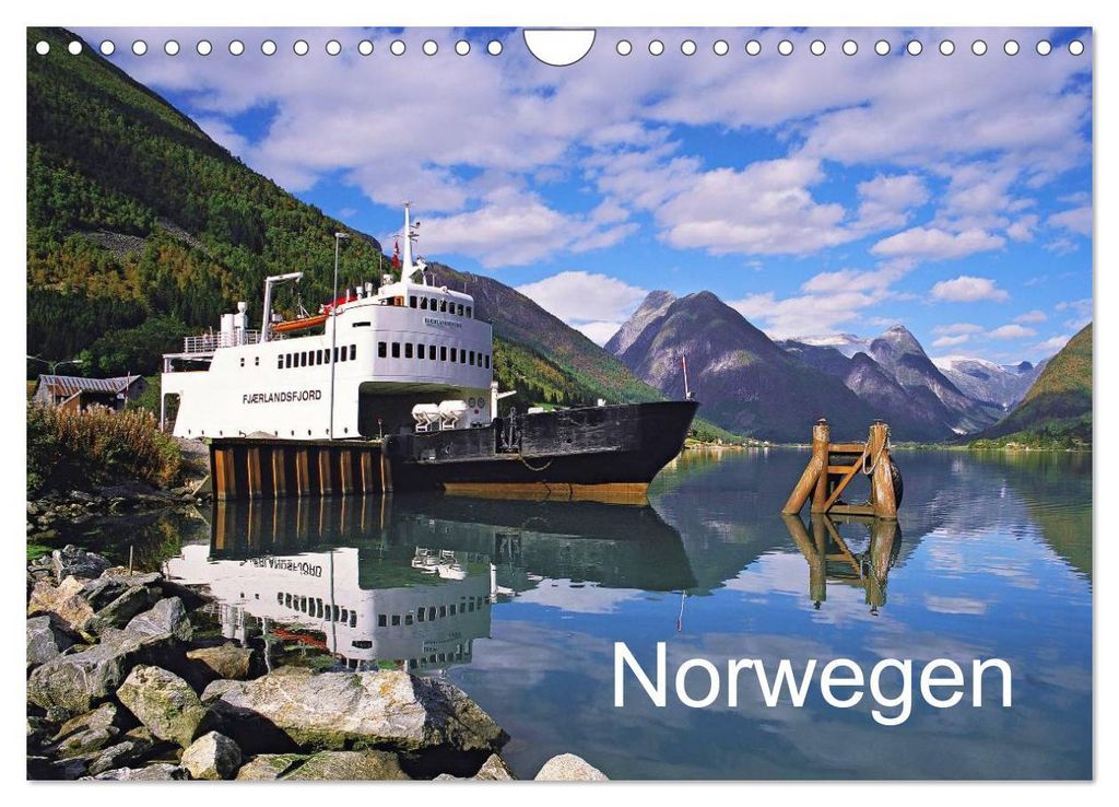 Norwegen (Wandkalender 2027 DIN A4 quer), CALVENDO Monatskalender