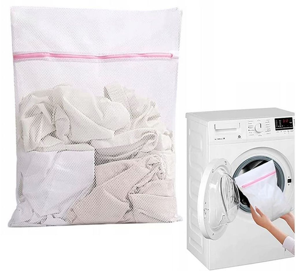 Wäschesack Zum Waschen Von Leinenvorhängen 50X60Cm