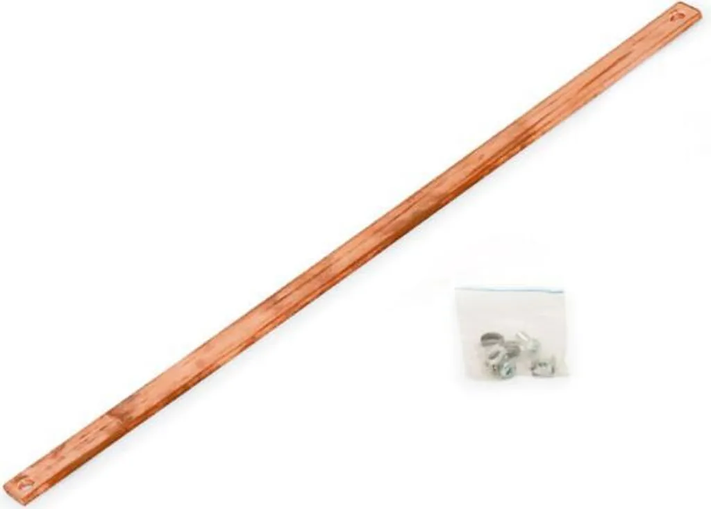 Collecteur de terre vertical 45U en cuivre pur 2000mm pour rack 19"