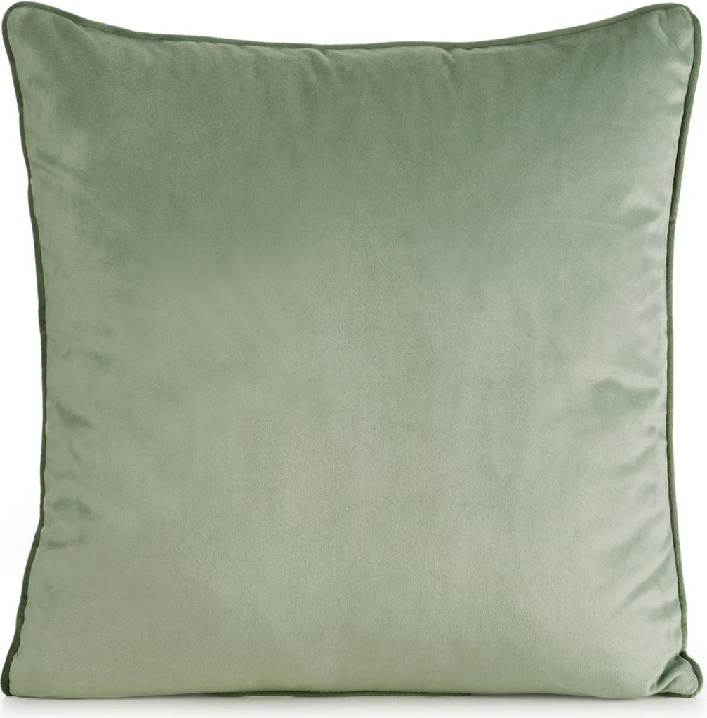 Dekorativer Kissenbezug GAJA 2 hellminze 60X60 hellminze PIPING