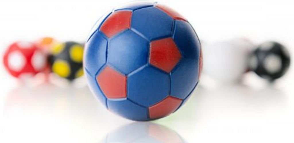 Kickerball WINSPEED blau/rot