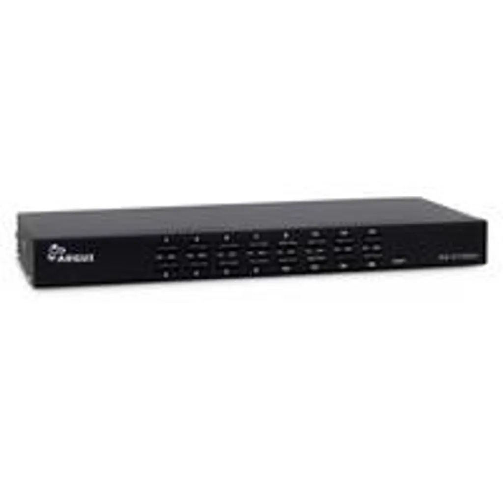 KVM AS-3116DU Inter-Tech avec Menu OSD et Support Montage Rack 16 Ports